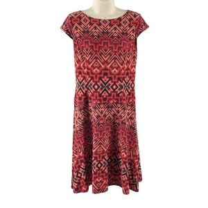Ann Klein southwestern print dress